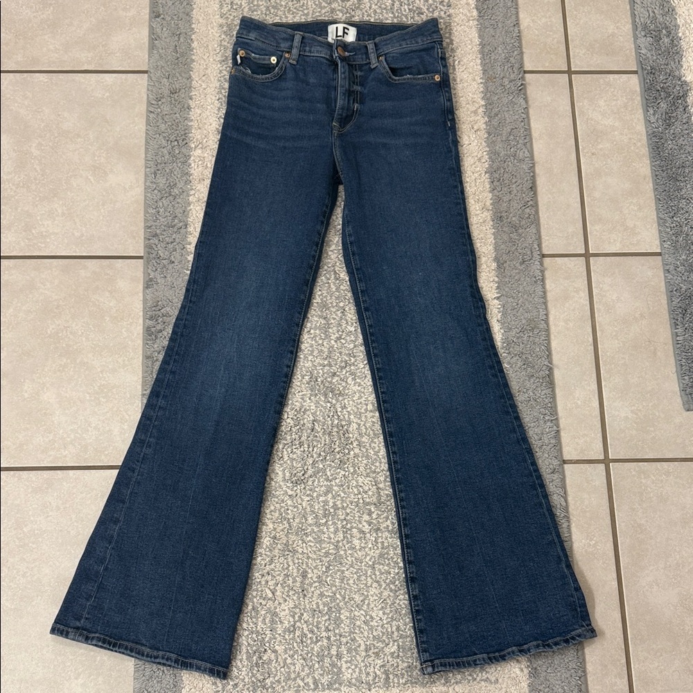 LF Women's Low Rise Stretch Ultra Flare Jeans